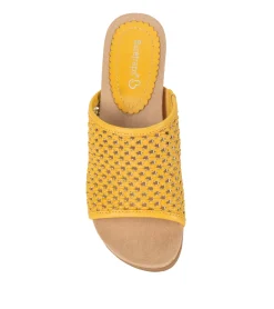 Flossey Wedge Slide Sandal