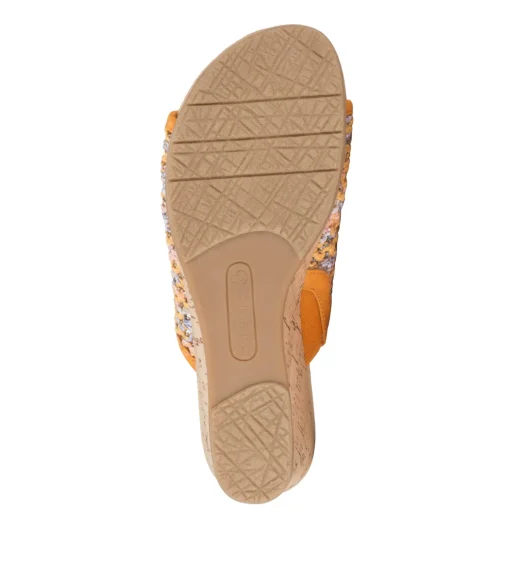 Flossey Wedge Slide Sandal