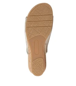 Flossey Wedge Slide Sandal