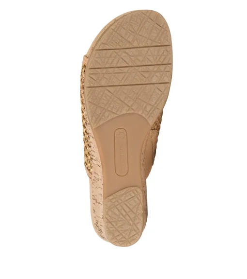 Flossey Wedge Slide Sandal