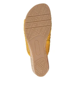 Flossey Wedge Slide Sandal