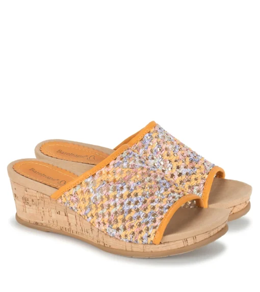 Flossey Wedge Slide Sandal