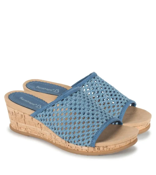 Flossey Wedge Slide Sandal