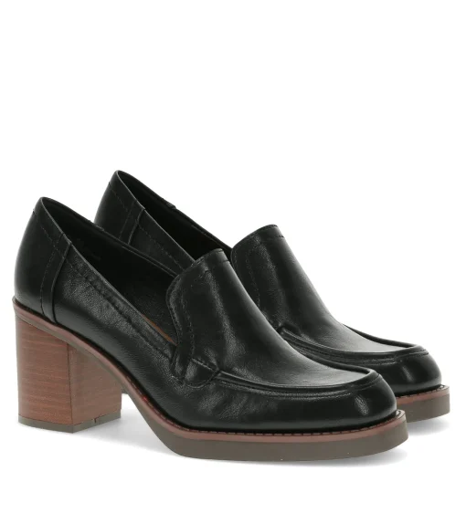 Gretel Block Heel Loafer
