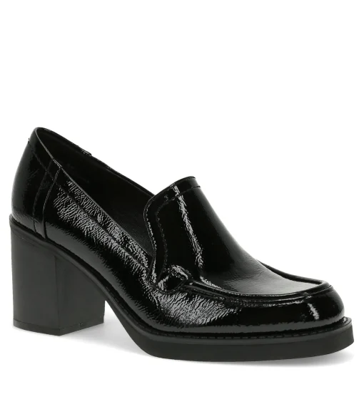 Gretel Block Heel Loafer