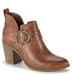Karina Block Heel Ankle Bootie