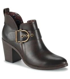Karina Block Heel Ankle Bootie