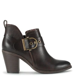 Karina Block Heel Ankle Bootie