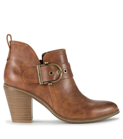 Karina Block Heel Ankle Bootie