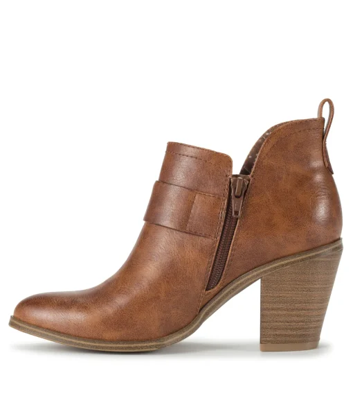 Karina Block Heel Ankle Bootie