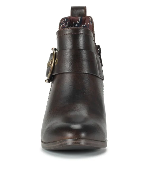 Karina Block Heel Ankle Bootie