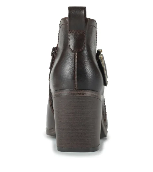 Karina Block Heel Ankle Bootie