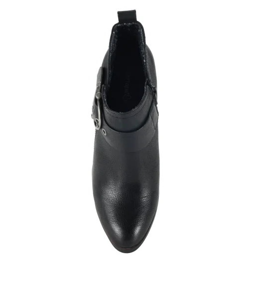 Karina Block Heel Ankle Bootie