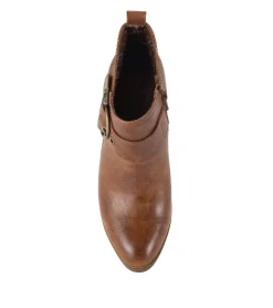 Karina Block Heel Ankle Bootie