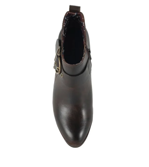 Karina Block Heel Ankle Bootie