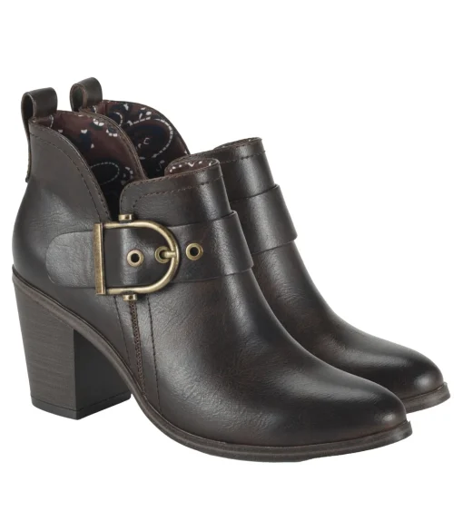 Karina Block Heel Ankle Bootie