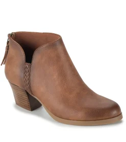 Lauryn Block Heel Ankle Bootie