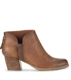 Lauryn Block Heel Ankle Bootie