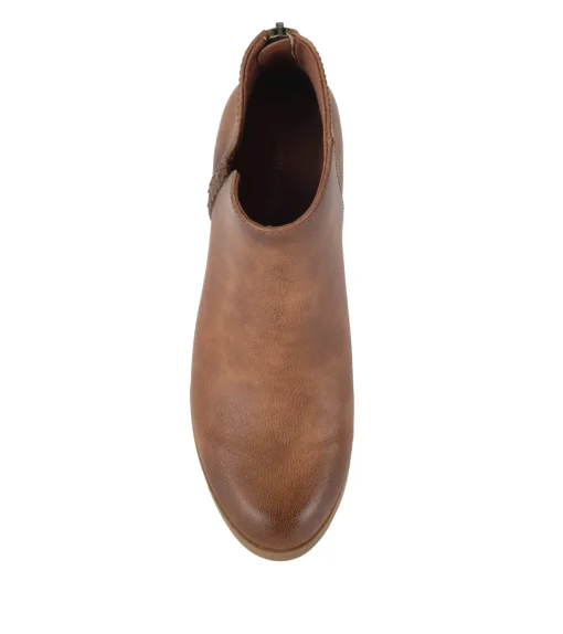 Lauryn Block Heel Ankle Bootie