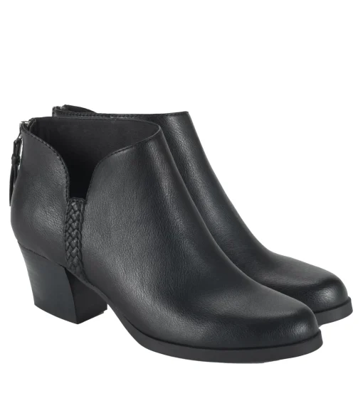 Lauryn Block Heel Ankle Bootie