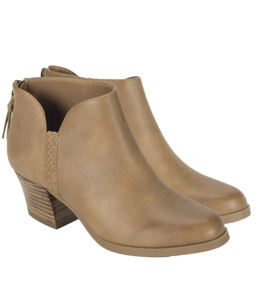 Lauryn Block Heel Ankle Bootie