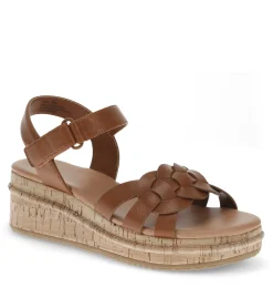 Lena Wedge Sandal