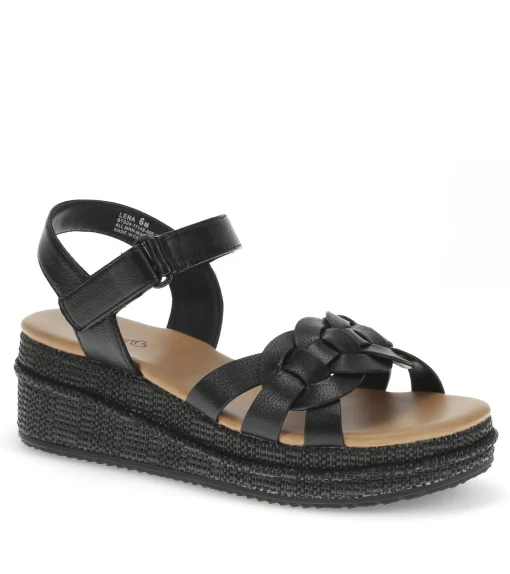 Lena Wedge Sandal