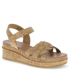 Lena Wedge Sandal