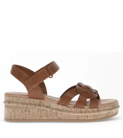 Lena Wedge Sandal