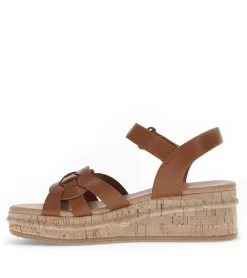 Lena Wedge Sandal