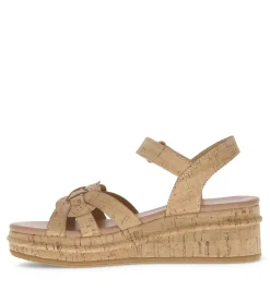 Lena Wedge Sandal