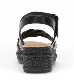 Lena Wedge Sandal