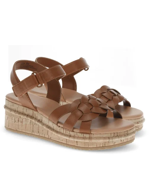 Lena Wedge Sandal