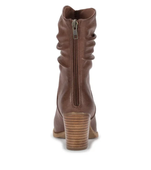 Leslie Block Heel Slouch Boot