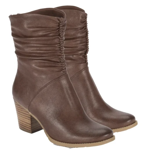 Leslie Block Heel Slouch Boot