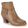Linda Block Heel Bootie