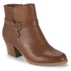 Linda Block Heel Bootie