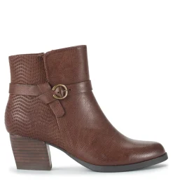 Linda Block Heel Bootie