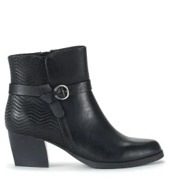 Linda Block Heel Bootie