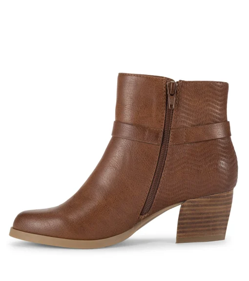 Linda Block Heel Bootie