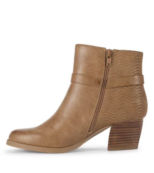 Linda Block Heel Bootie