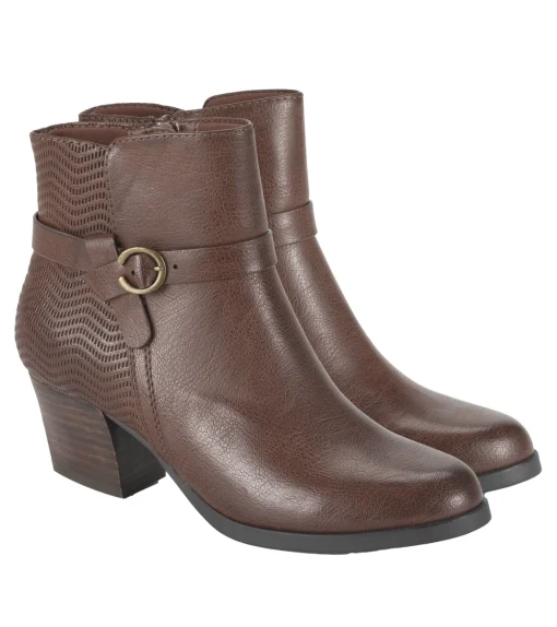Linda Block Heel Bootie