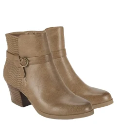 Linda Block Heel Bootie