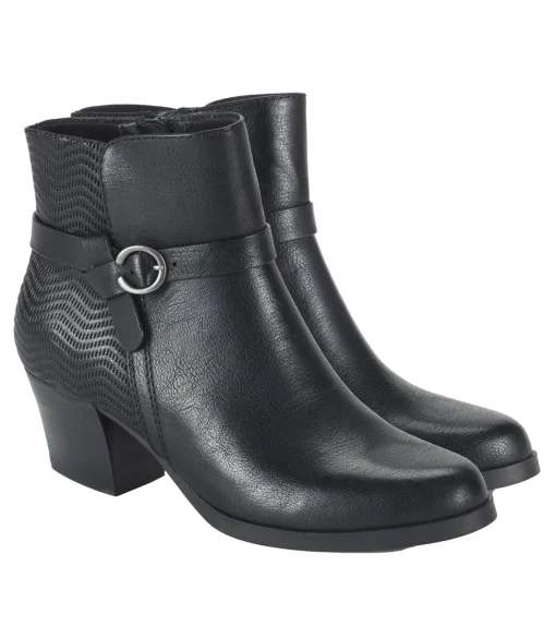 Linda Block Heel Bootie