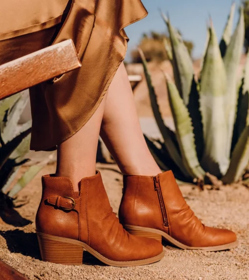 Linnea Block Heel Bootie