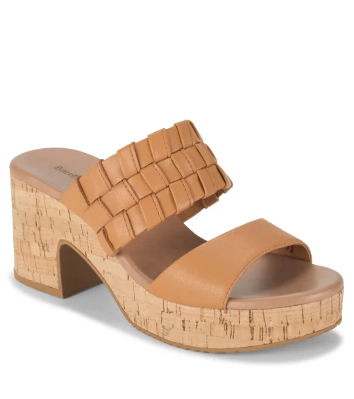 Mavis Block Heel Slide Sandal