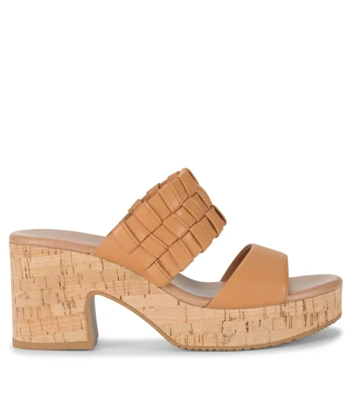 Mavis Block Heel Slide Sandal