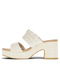Mavis Block Heel Slide Sandal