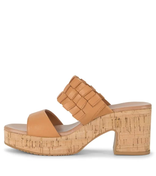 Mavis Block Heel Slide Sandal