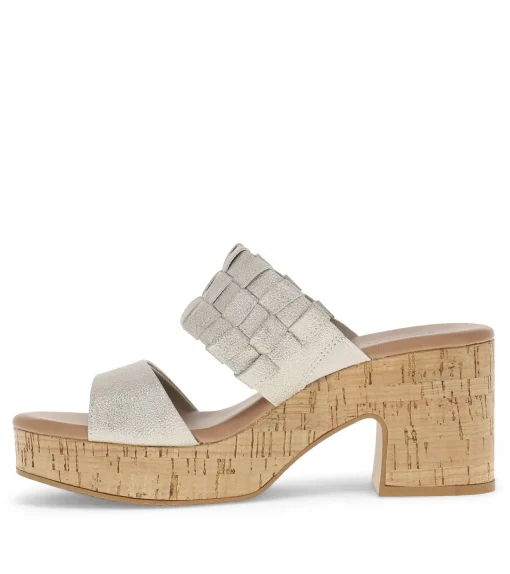 Mavis Block Heel Slide Sandal